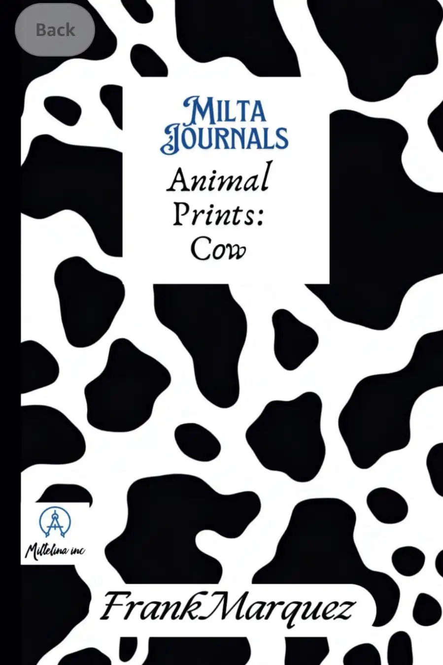 Milta Journals - Cow Image