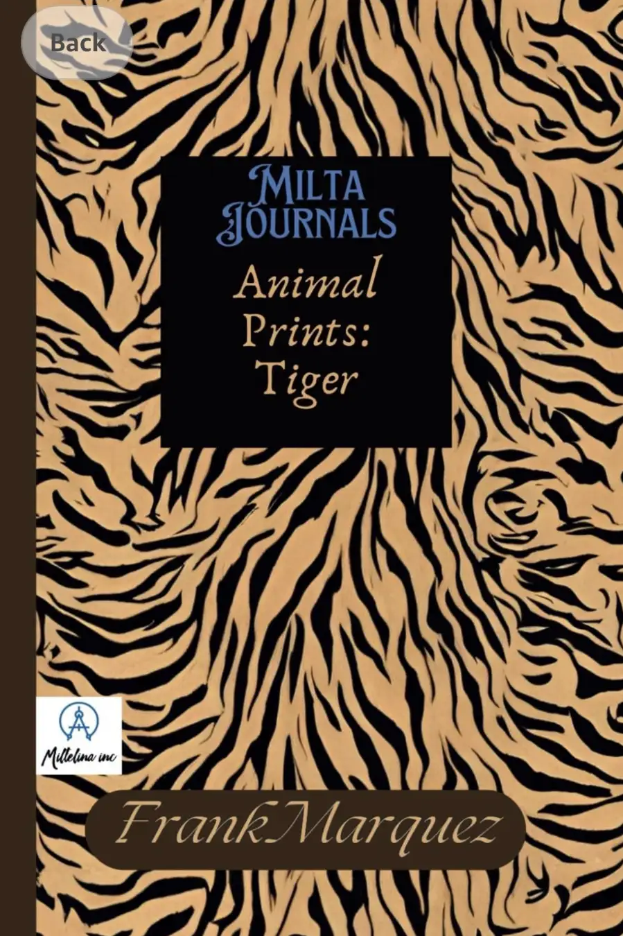 Milta Journals - Tiger Image